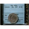 Image 1 : 1927  25¢  CCCS EF40.  Medium toning ov