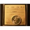 Image 1 : 1960 25¢  ICCS MS65 Cameo.  White and b