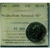 Image 1 : 2000 Pride Rotated dies 90 degr.  25¢
