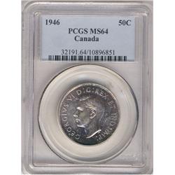 1946 50¢.  A gem PQ example with fantst