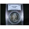 Image 1 : 1967 50¢ PCGS MS65.  Very attractive to