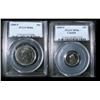 Image 1 : 2000P 50¢ & 10¢. PCGS MS66. Both popula