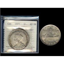 1935 $1  ICCS AU58    CH#1935 Obv-002 d