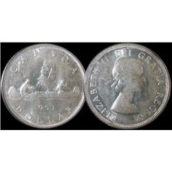 1953 SF  $1  PCGS MS65.  A nice Gem exa