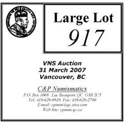 1956  $1  ICCS AU55.  Lot of 7 coins.