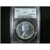 Image 1 : 1956  $1  PCGS PL67.  Brilliant with st