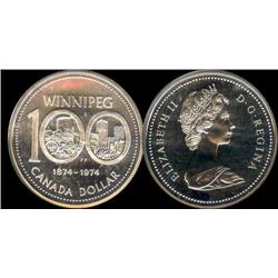 1974  $1 Double Yoke ICCS PL66/PCGS SP6