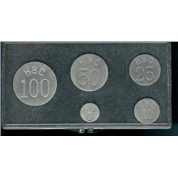 Hudson Bay Company Aluminium set. Struc