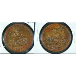 PC-6D, Br:719.   A superb BU red brown