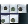 Image 1 : Lot of 5 different ancient coins,  all
