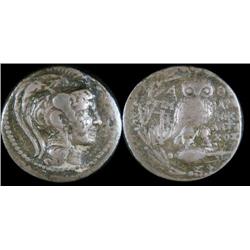 Ancient Greek.  Athens.  New Style tetr