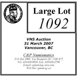 Large lot of Netherland Ten Cents silve