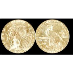 USA.  GOLD Indian Head $2.50 of 1926.