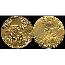 USA  1986  $10  Gold Eagle  ICG  MS69