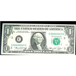 USA  1974  $1  Green seal Federal reser