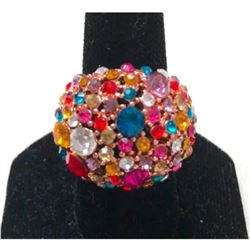 Multi-colored Crystals Circus Ring