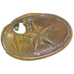 Vintage Recreation Museum Replica, Confederate Texas Militia Belt Buckle