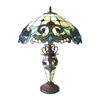 Image 2 : Tiffany-style Victorian Table Lamp