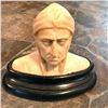 Image 1 : 1920's Alabaster Bust of Dante Sculpture