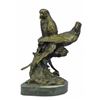 Image 1 : Vienna Style Parrot Birds Bronze Sculpture