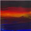 Image 2 : Wyland, "Stars At Sea" Hand Signed Original Painting on Canvas with Letter of Au