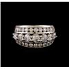 Image 2 : 14KT White Gold 1.95 ctw Diamond Ring