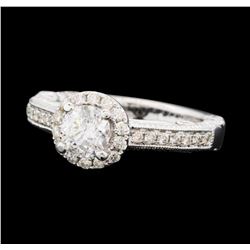 1.08 ctw Diamond Ring - 14KT White Gold