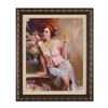 Image 1 : Pino (1939-2010), "Sweet Scent" Framed Limited Edition Artist-Embellished Giclee