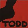 Image 2 : Todd Goldman, "MissUnderstood" Hand Signed Original Painting on Canvas with Lett