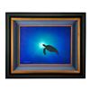 Image 1 : Wyland, "Blue Turtle Waters" Hand Signed Original Painting on Board with Certifi