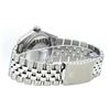 Image 8 : Rolex Mens Stainless Steel Green Mother Of Pearl Diamond Datejust Wristwatch