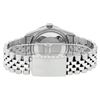 Image 7 : Rolex Mens Stainless Steel Blue Diamond 36MM Oyster Perpetual Datejust Wristwatc