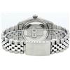 Image 6 : Rolex Mens Stainless Steel Red Vignette Diamond & Ruby Datejust Wristwatch