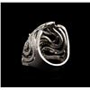 Image 3 : 14KT White Gold 1.62 ctw Diamond Ring