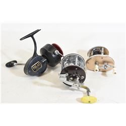 3 Vintage Fishing Reels
