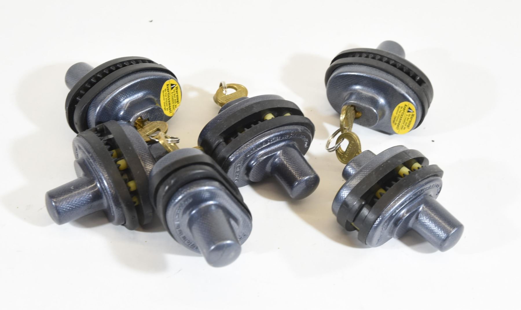 6 Master Trigger Locks With Keys Landsborough Auctions