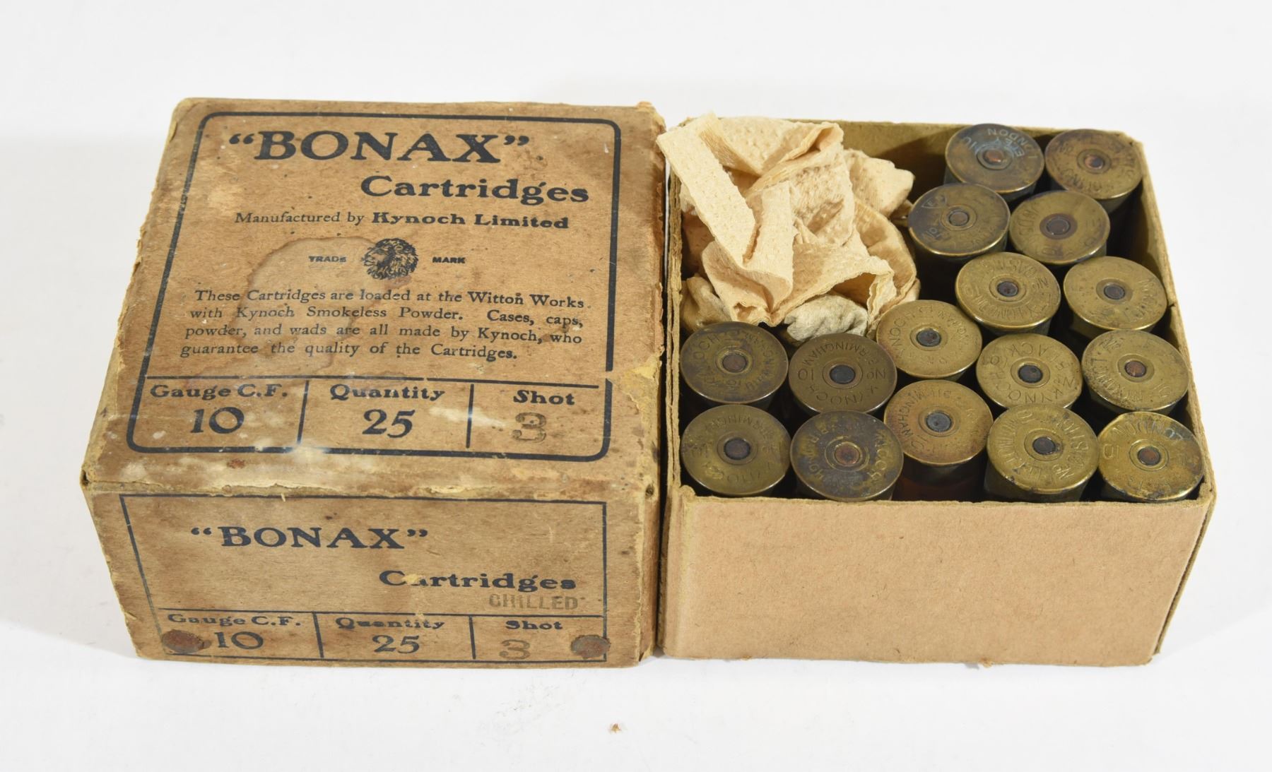 Kynoch 'Bonax' 10 Gauge Shotshells - Landsborough Auctions
