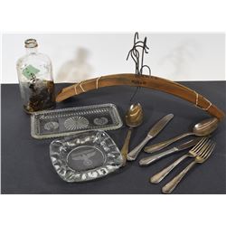 Box Lot of WW2 Nazi Marked Items