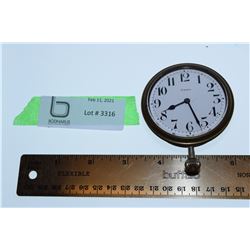 RARE GOLIATH 1910 8 DAY AUTOMOBILE DASH BOARD WATCH (BUGATTI) NOT RUNNING