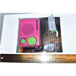 VINTAGE MOD STYLE HOLLYWOOD TRANSISTOR RADIO NIB