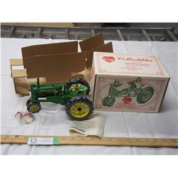 We care John Deere model A tractor 1/16 (NIB)
