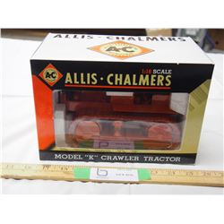 Allis Chalmers Model K crawler tractor 1/16 (NIB)