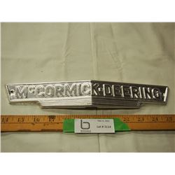 McCormick Deering emblem (12" long)