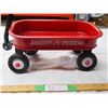 Image 2 : Mini metal Radio Flyer kids toy wagon (plastic handle)