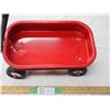 Image 3 : Mini metal Radio Flyer kids toy wagon (plastic handle)