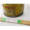 Image 3 : Vintage White Rose 5lb grease tin