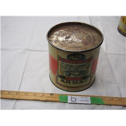 Vintage MacLeod's Armac 5lb grease tin