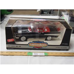 American muscle ERTL 1/18 1957 Chev Bel Air (NIB)