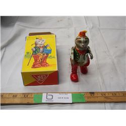 Made in western Germany tin wind up toy (No key)