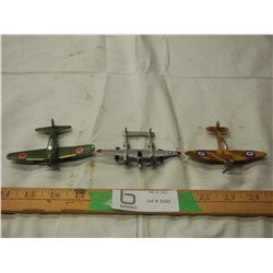(3X THE MONEY) Made in Japan Diecast toy planes